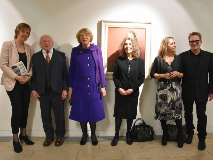 President attends the launch of Nothing is Written in Stone: The Notebooks of Justin Keating