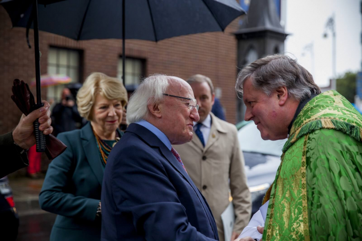 President attends the installation of the Dean of St. Patrick’s Cathedral