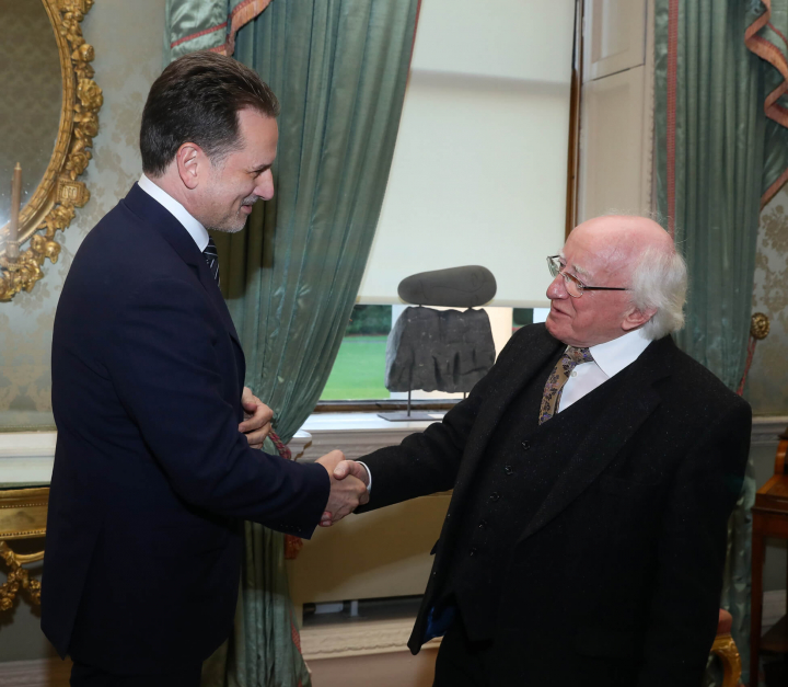 President receives Mr. Pierre Krähenbühl, Commissioner General of UNRWA