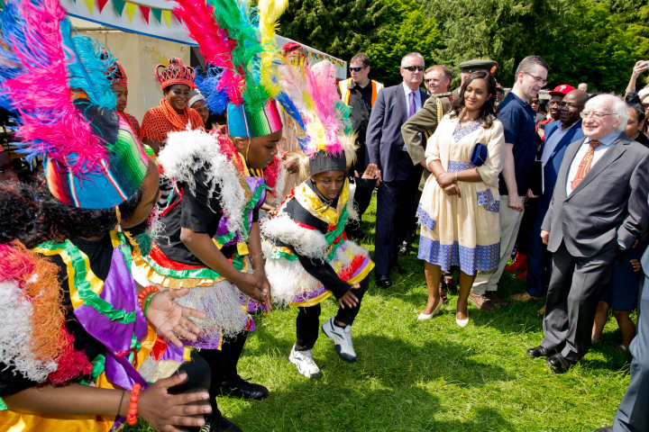 President attends Africa Day