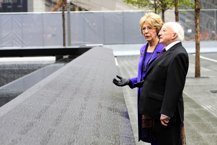 President visits the National September 11 Memorial