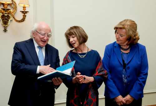 President attends a presentation by the Director of the Irish Institute of Hellenic Studies at…
