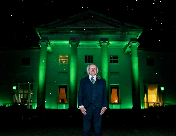 President hosts St. Patrick’s Day Reception