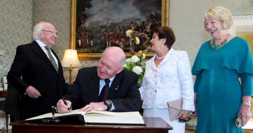 President hosts a lunch in honour of H.E. Governor General Peter Cosgrove and H.E. Lady Cosgrove