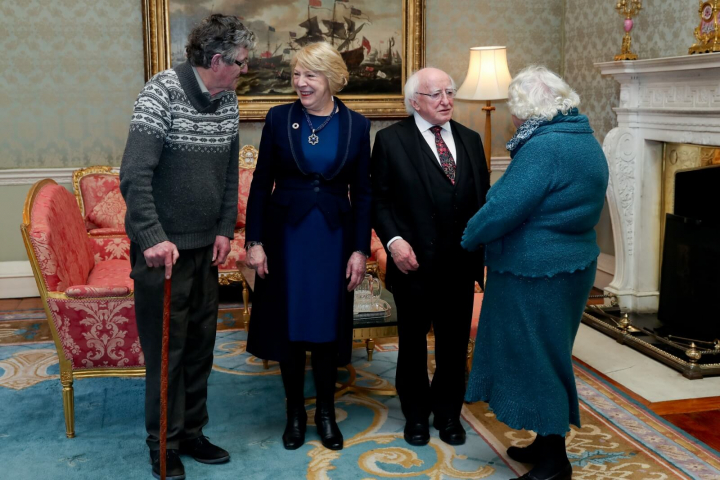 Fáiltiú ar scáth an Uachtaráin - maidir le Gaineamhlú agus Ról na hÉireann sa Dúshlán Domhanda seo