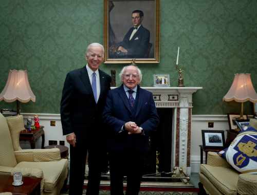 President hosts a lunch for former Vice President Joe Biden