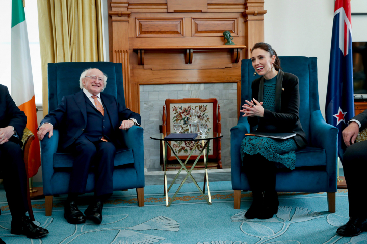 President meets New Zealand’s Prime Minister-elect Jacinda Ardern