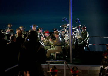 Pictured is the Anzac Spirit of Place and Dawn Service at Gallipoli