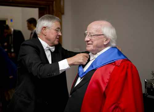 President is awarded an Honorary Degree of Doctor of Laws from University of Edinburgh