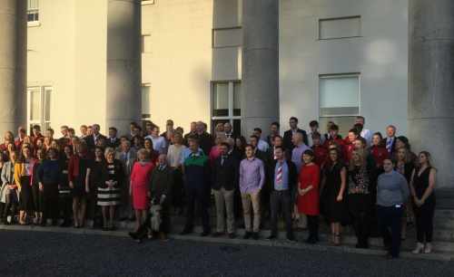 President hosts a reception for Skibbereen Rowing Club