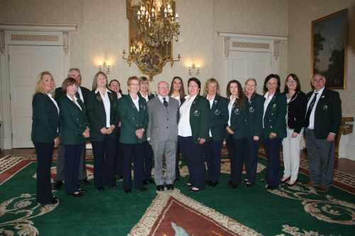 President receives members of the Irish Ladies Fly Fishing Association