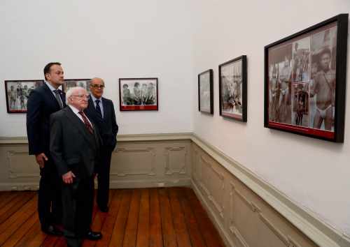 President attends the inauguration of Roger Casement exhibition