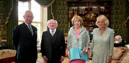 President attends dinner hosted by HRH The Prince of Wales and The Duchess of Cornwall