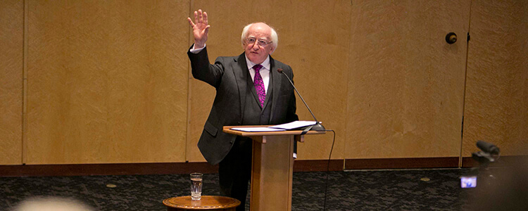 Keynote Address by Michael D Higgins at the University of Washington