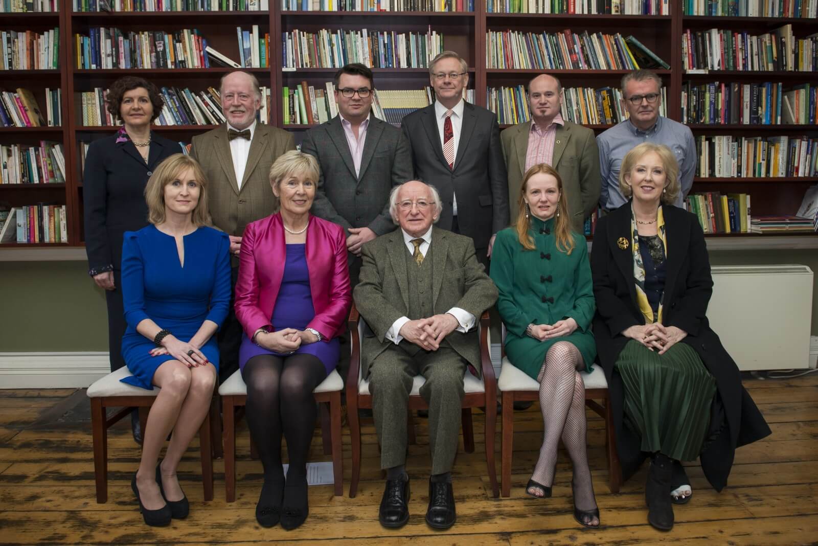President Diary President Visits The Irish Writers Center To Mark