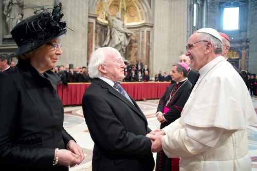 The President attends the Inaugural Mass of the Pontificate of Pope Francis
