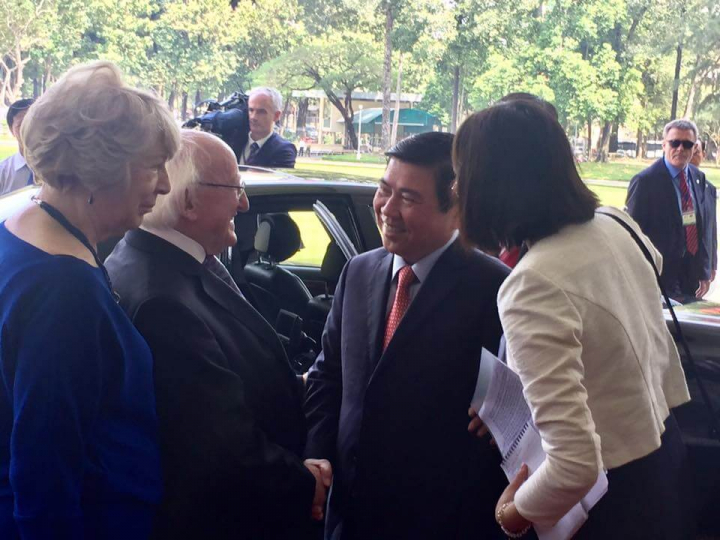 President attends a Bilateral meeting with Ho Chi Minh City’s leadership