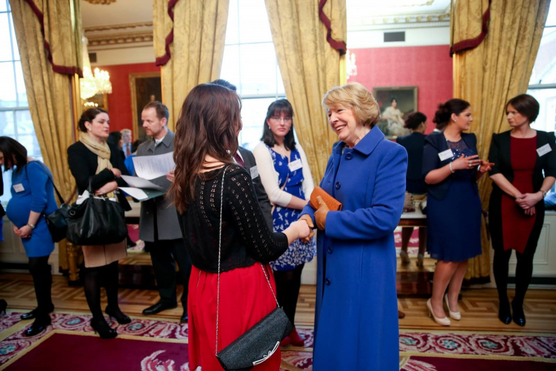 Sabina Higgins pictured at the Gaisce Awards Ceremony 2015