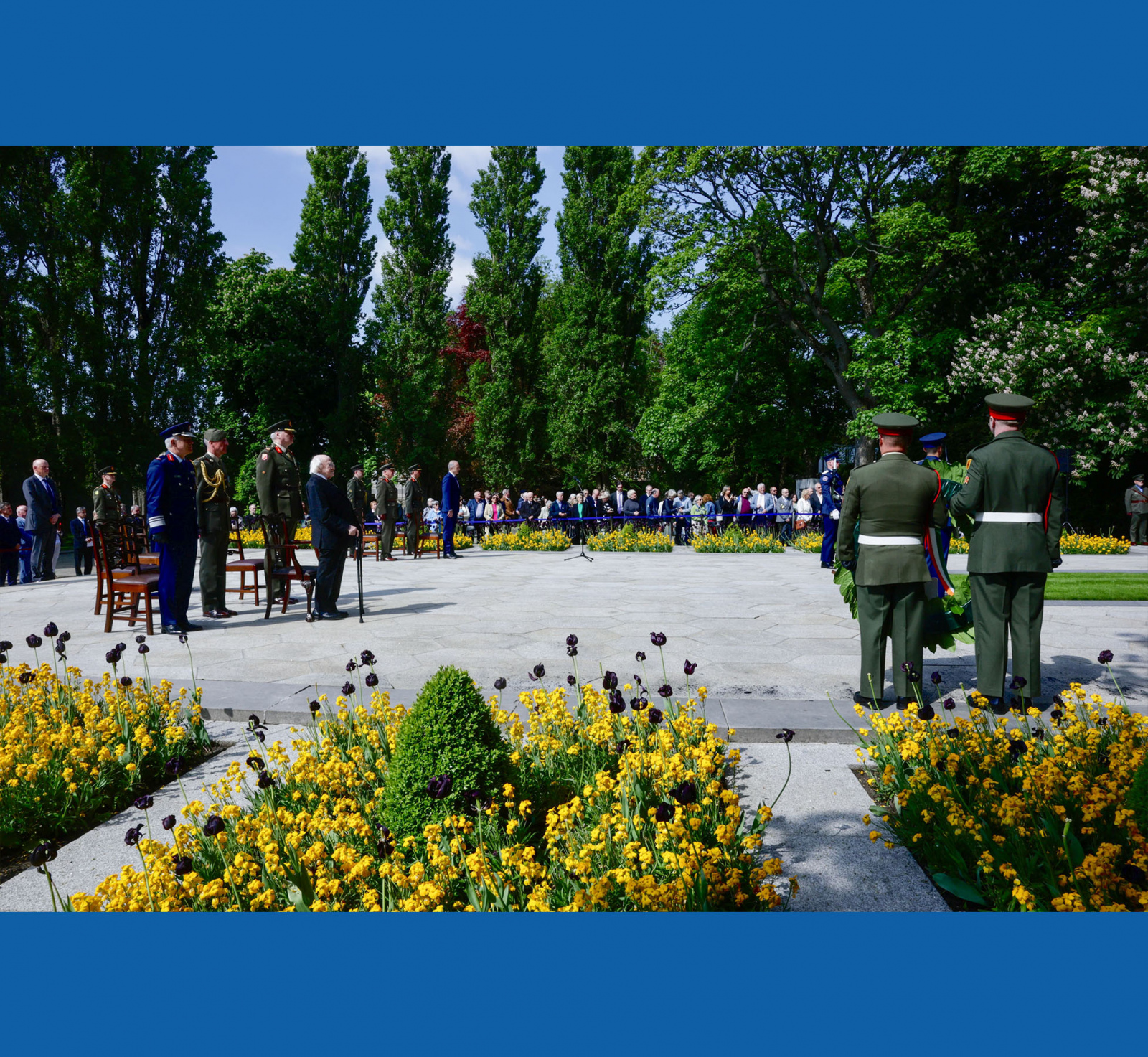 President leads the Annual 1916 Arbour Hill Commemoration
