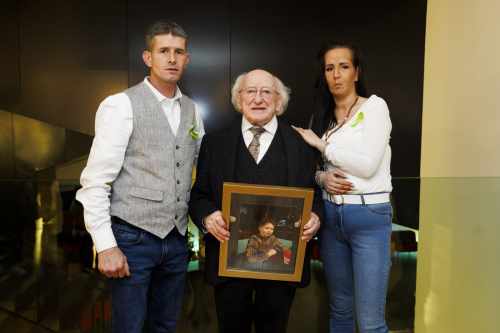 President attends a Documentary Screening of ‘Patrick: A young Traveller Lost’ 