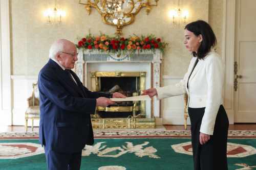 Ambassadors Present their Credentials