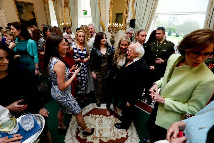 President and Sabina host reception to celebrate Female Entrepreneurship, Innovation, Creativity…