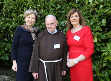 Pic shows from left  Ms.Olivia O'Leary who opened the seminar,Br.Kevin Crowley and Dr. Mary Mc Donnell Naughton.