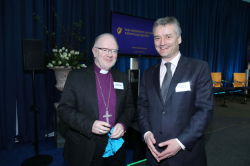 Pic shows The Most Rev.Richard Clarke and Dr.Patrick Prendergast,TCD