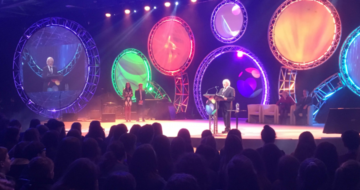 President officially opens the BT Young Scientist & Technology Exhibition 2018