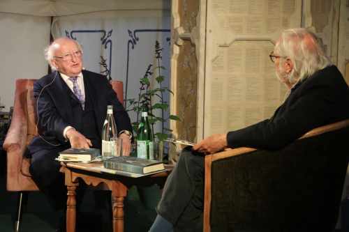 President participates in the Festival of Writing and Ideas