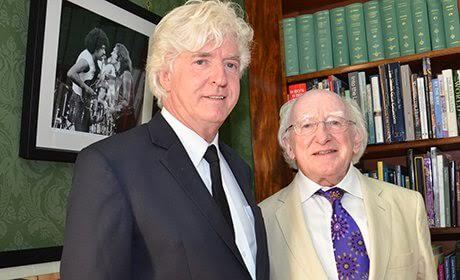  President hosts a Bloomsday Garden Party