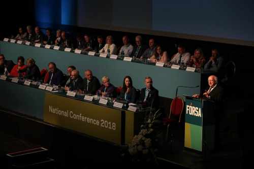 President officially opens Fórsa National Conference
