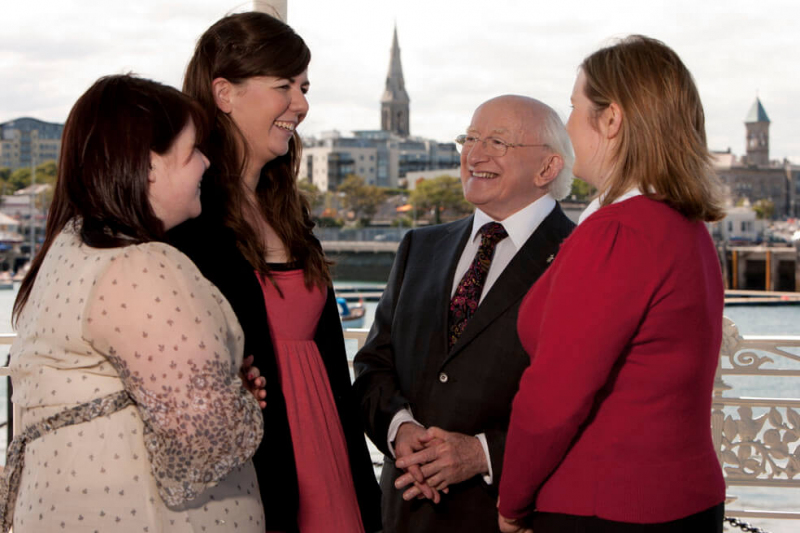 Michael D. Higgins Dun Laoghaire 2011