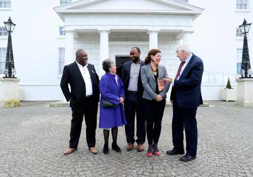 President hosts a reception for Concern on the occasion of the organisation’s 50th anniversary