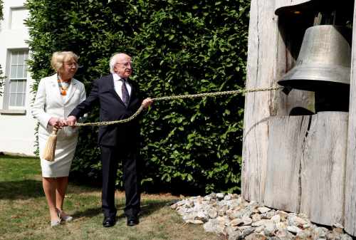 President Higgins makes a Statement on the 25th Anniversary of the Omagh Bombing