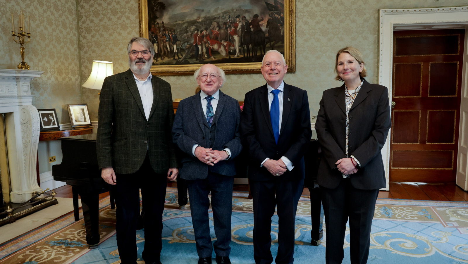 Óstálann an tUachtarán ócáid do chomóradh 20 bliain MMGAS