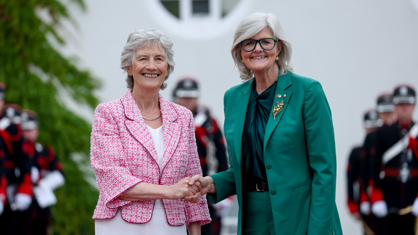 President Connolly hosts a lunch for the Governor General of Australia, H.E. Ms. Sam Mostyn