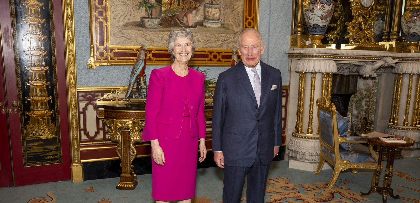 President Connolly meets King Charles III
