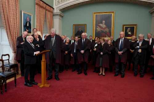 President elected as Honorary Bencher of the Honorable Society of King’s Inns