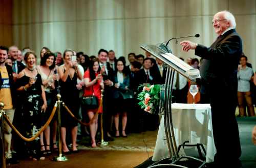 President attends an Irish Community Reception hosted by Cáit Moran, Irish Ambassador to Vietnam