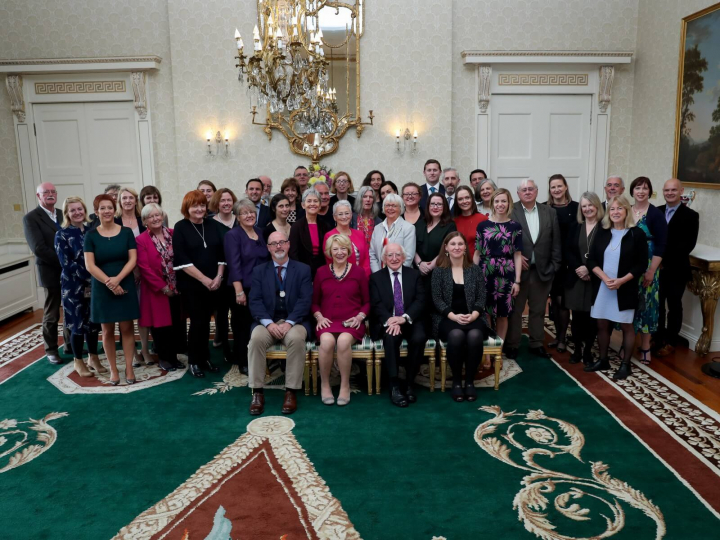 President receives representatives of Poetry Ireland and Children’s Books Ireland