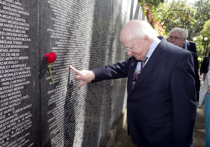 President views the ‘Monument to Memory and Truth’ and attends an NGO Partners Fair
