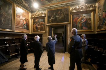 President Michael D Higgins at the Convent of Bom Sucesso, Lisbon Irish Dominican Sisters