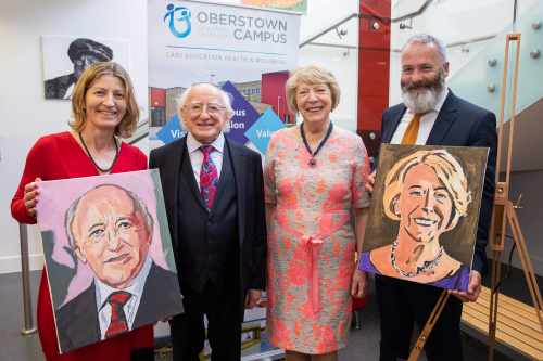 President presents Gaisce Awards to four people in Oberstown