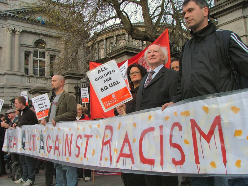 Speak out against Racism rally