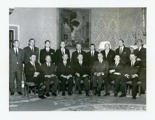 President De Valera and new cabinet members