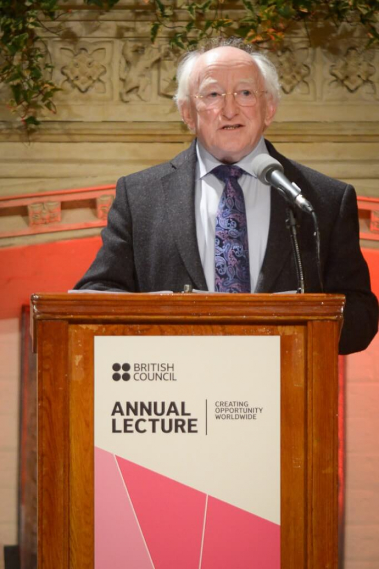 President delivers the 2012 British Council Annual Lecture