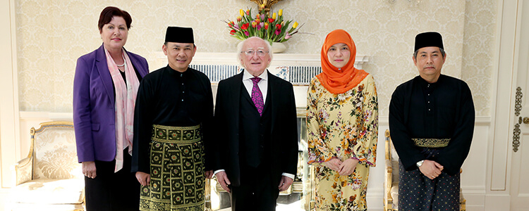 New Ambassadors present their Credentials