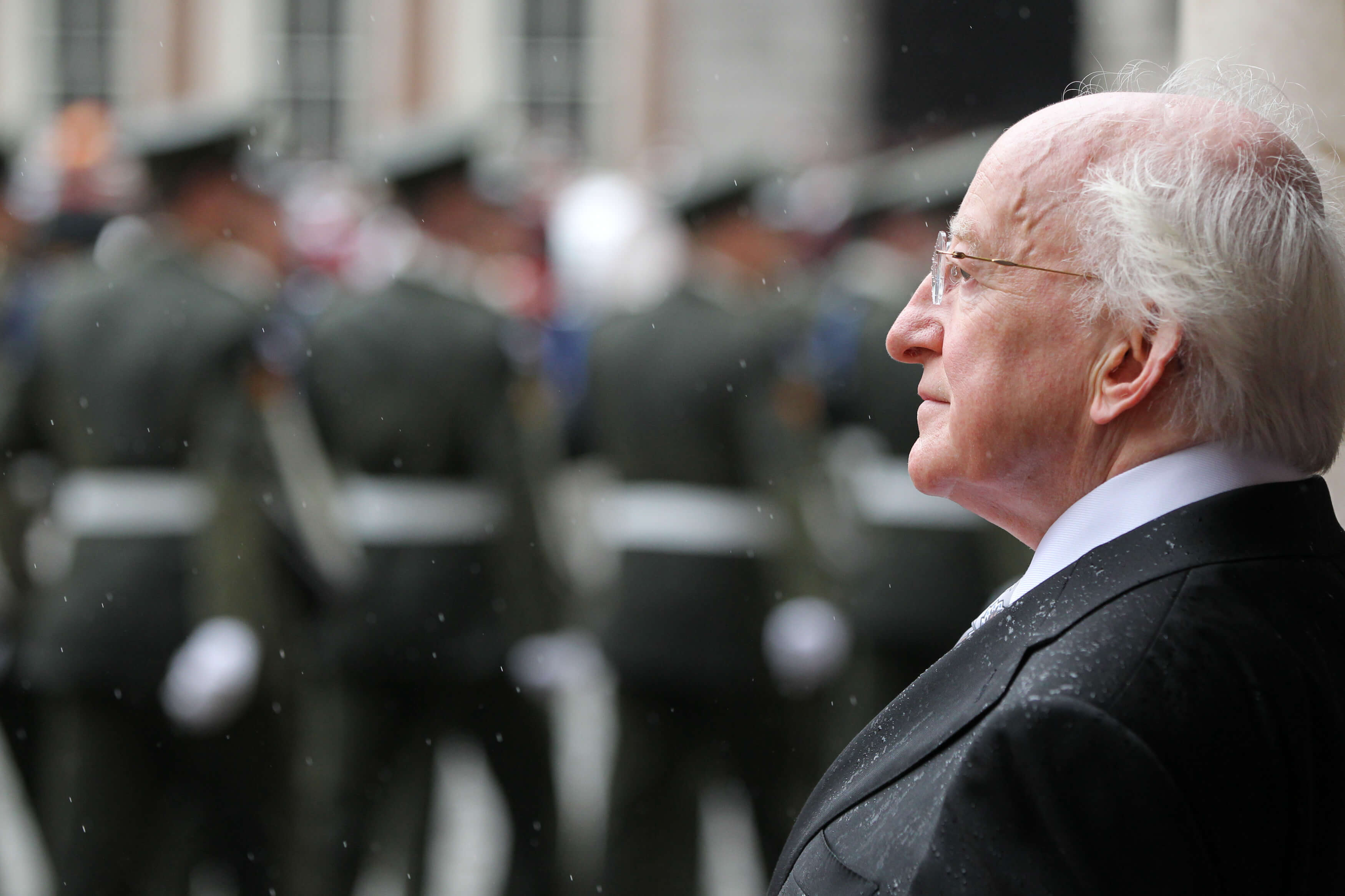 Micheal D. Higgins is the 9th President of Ireland