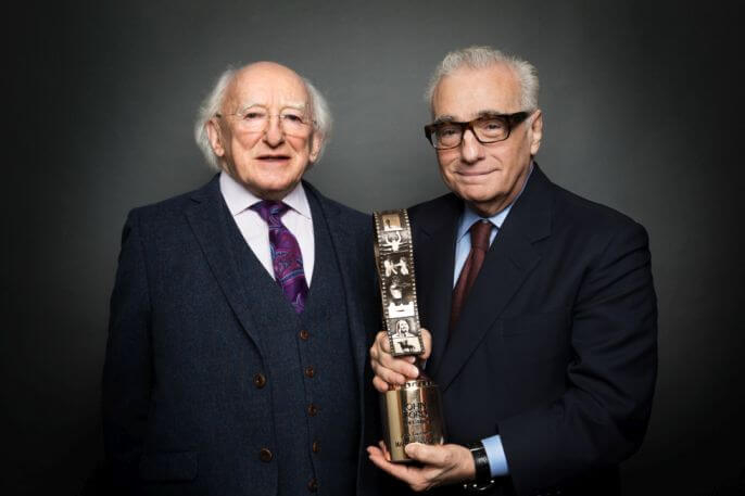 Bronann an tUachtarán Gradam IFTA ar Martin Scorsese
